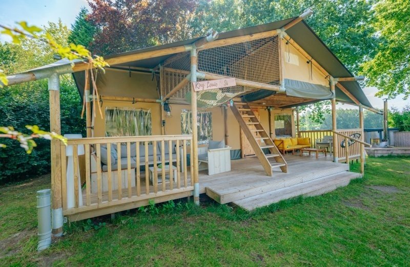 Safaritent Ranger Deluxe met hottub