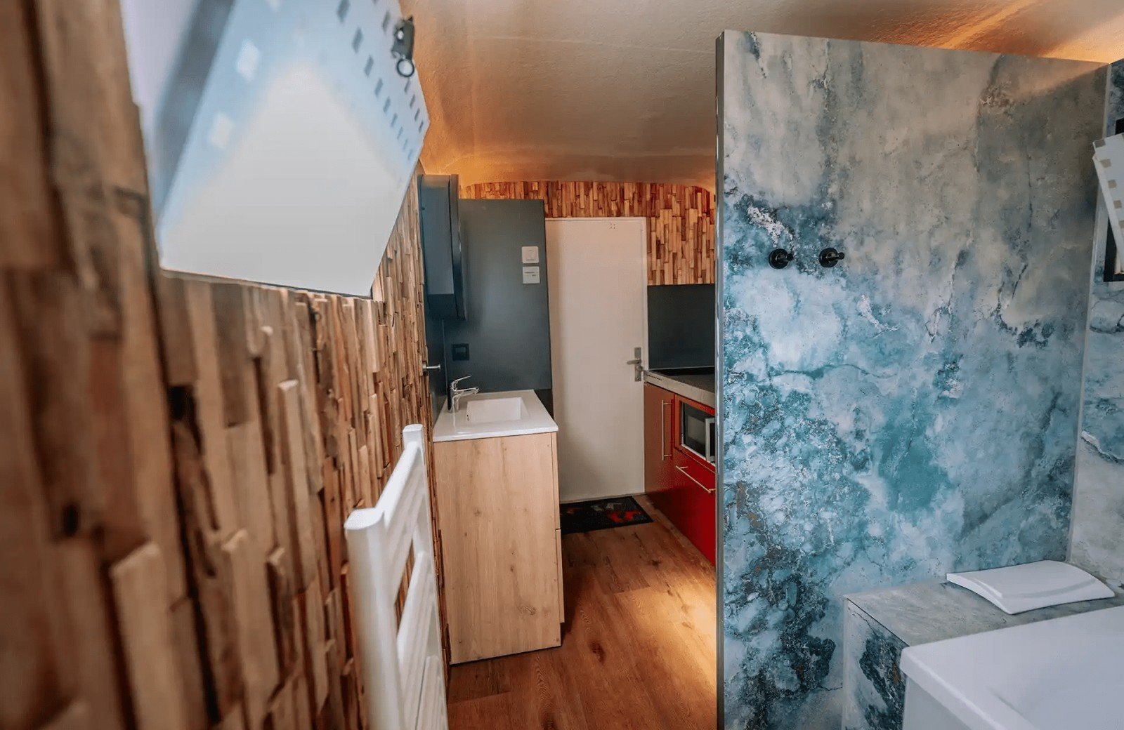 Prive sanitair kippenveld