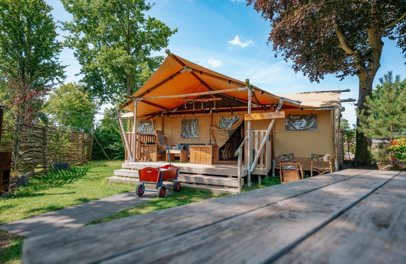 Safaritent 7 personen deluxe